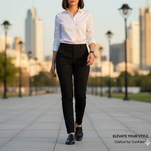 J. Jill Black Ankle Cropped Pants